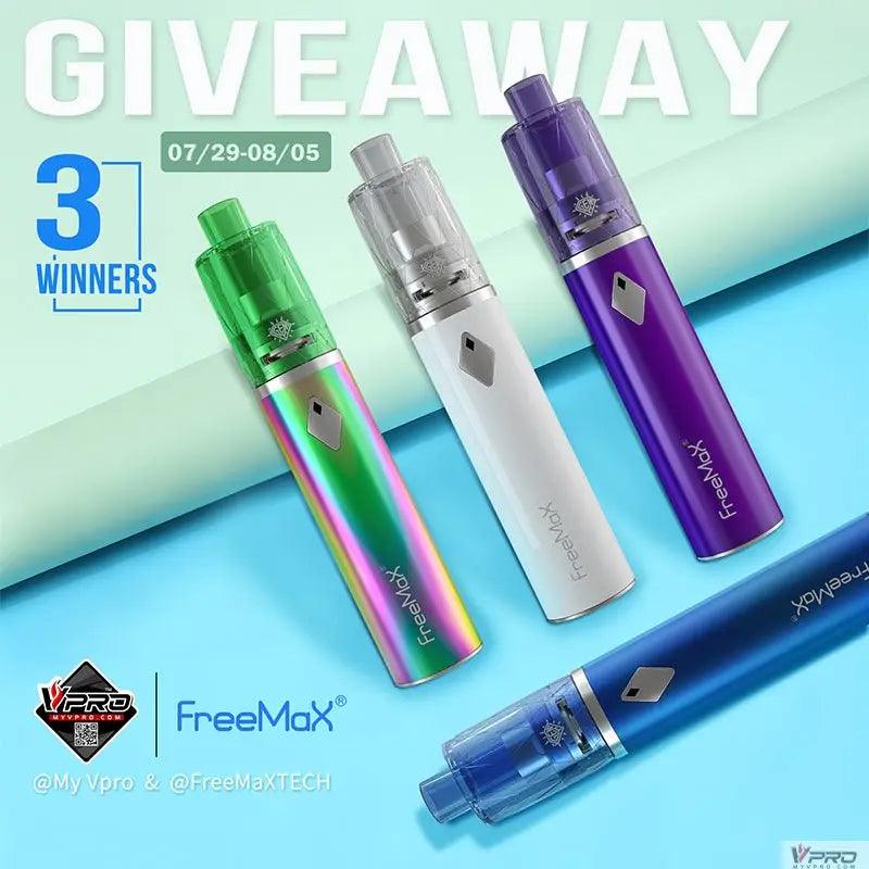 Chance To Win Freemax Gemm 80w Starter Kit | Best Flavor Kit! My Vpro