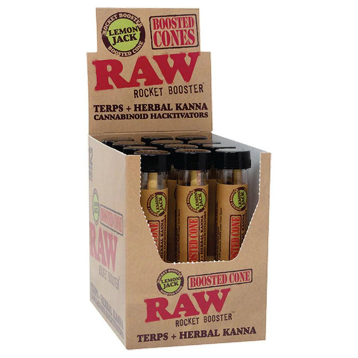 RAW Rocket Booster Pre-Rolled Boosted Cones