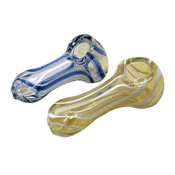 3" Line Art Fumed Hand Pipe