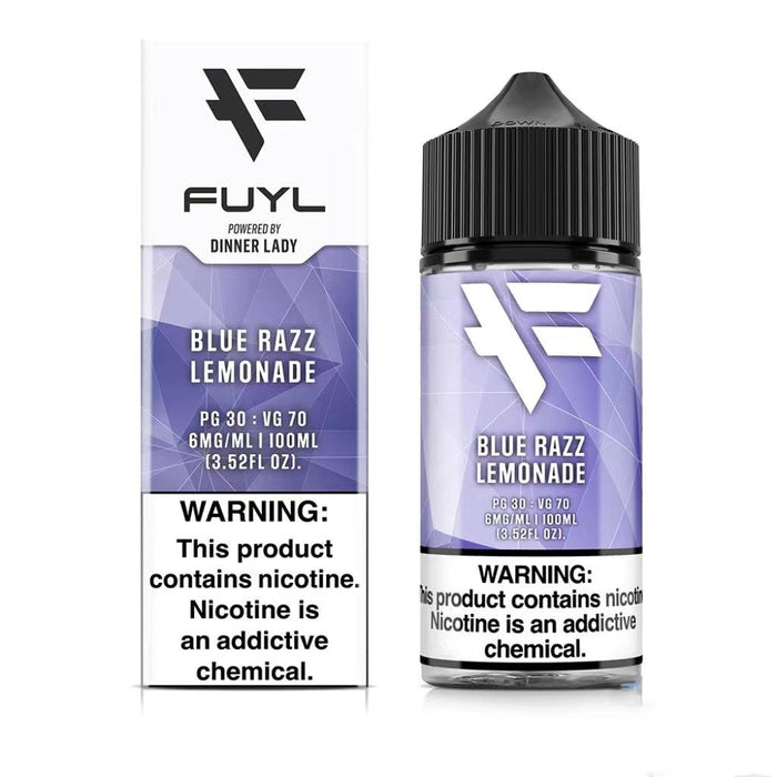 Blue Razz Lemonade - Fuyl - Dinner Lady 100mL - MyVpro