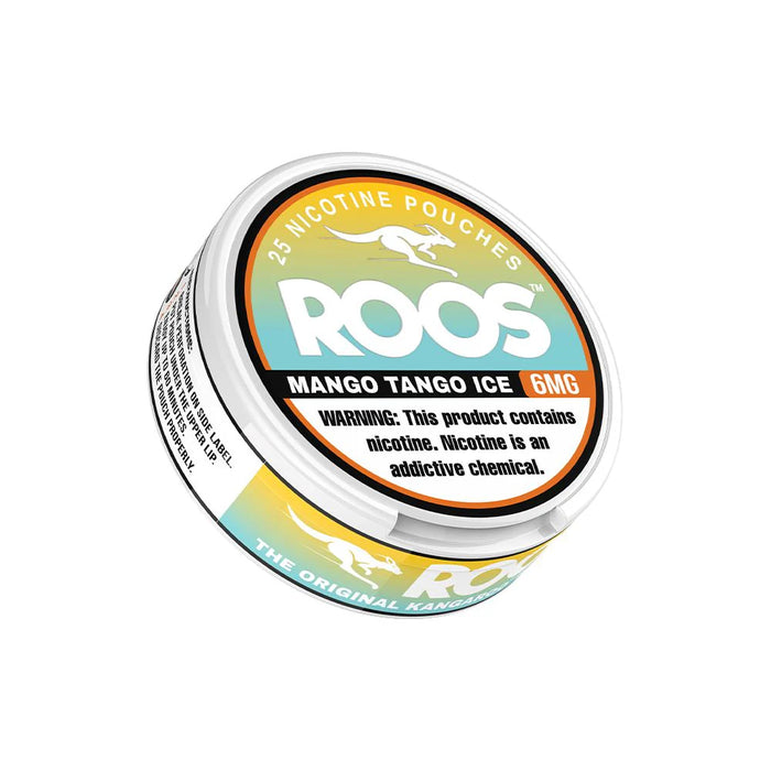 Mango Tango Ice - Roos Nicotine Pouches (25ct Can)