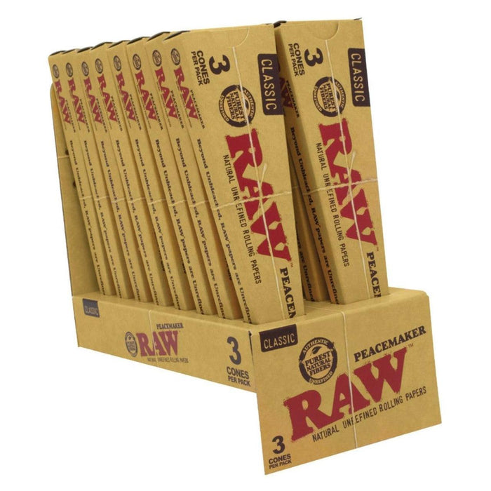 RAW Classic Pre-Rolled Peacemaker Cones