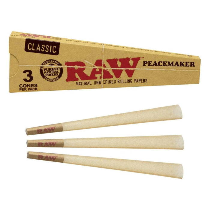 RAW Classic Pre-Rolled Peacemaker Cones