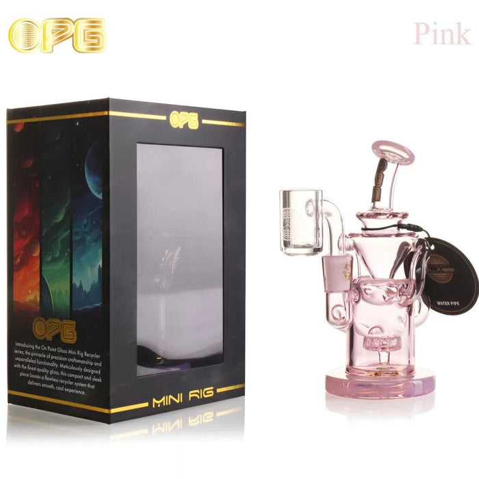 OPG Mini Rig 5" Chronograph Matrix Perc with Banger Recycler