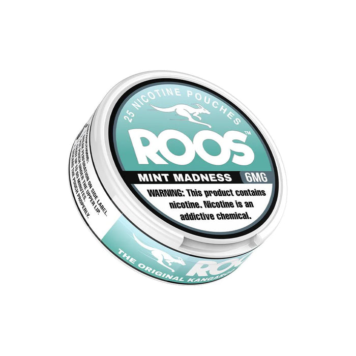 Mint Madness - Roos Nicotine Pouches (25ct Can)