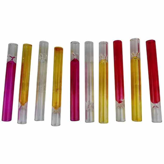 3'' Glass Color Bat Hand Pipe Assorted