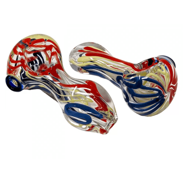 3" Slyme Rod Twisted Body Hand Pipe