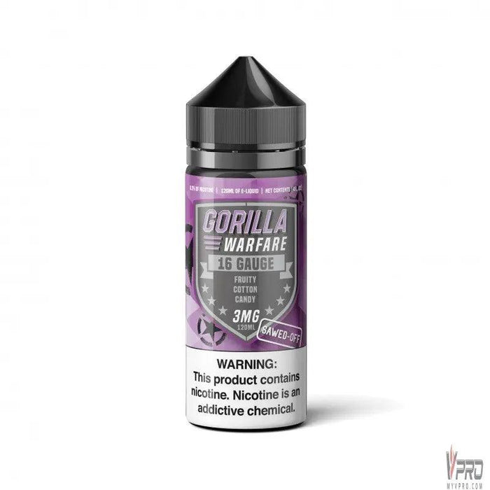 16 Gauge - Gorilla Warfare SAWED-OFF 120mL Gorilla Warfare