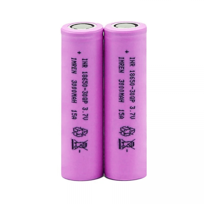 IMREN 18650 30QP 3000mAh 15A Battery