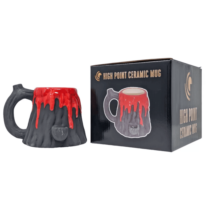 High Point Ceramic Volcano Mug Hand Pipe