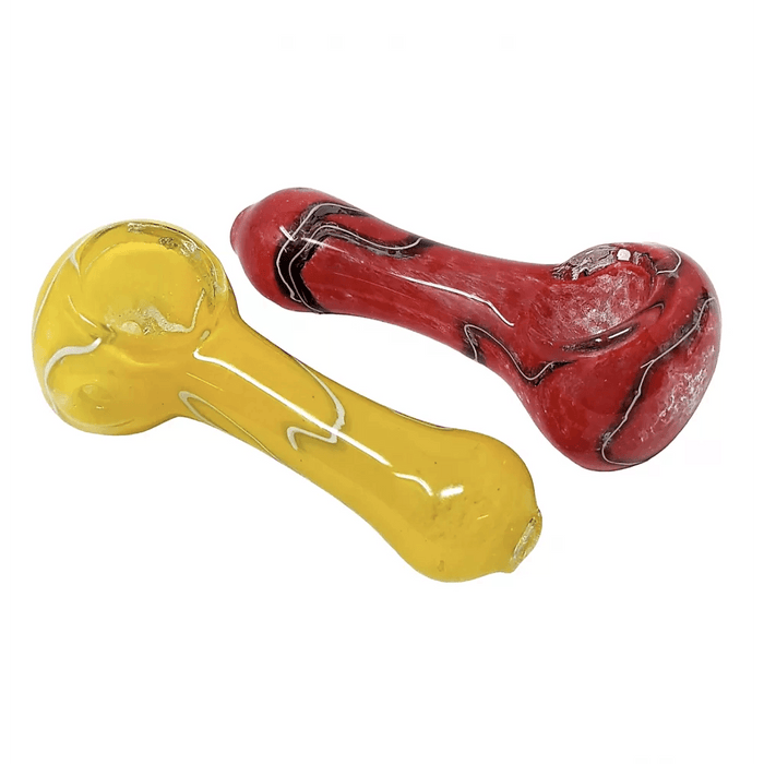 3" Frit & Rod Art Hand Pipe