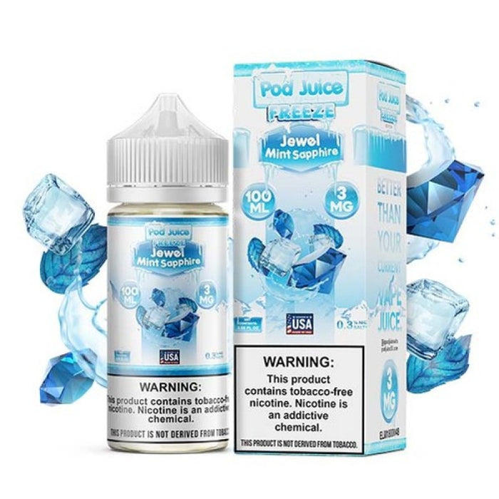 Jewel Mint Sapphire - POD Juice Salt 30mL