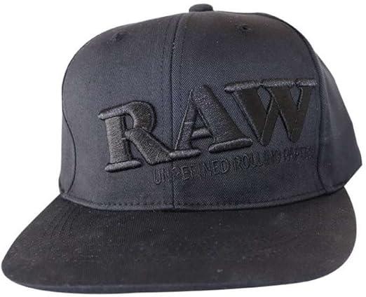 RAW Classic Brim Black On Black Baseball Cap