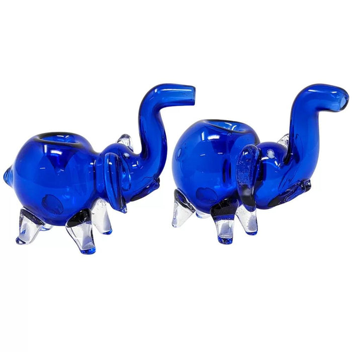 Mini Standing Elephant Animal Hand Pipe