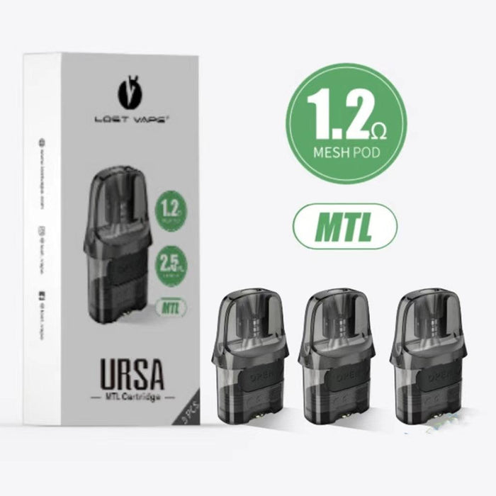 Lost Vape Ursa Replacement MTL Cartridge Pod - MyVpro