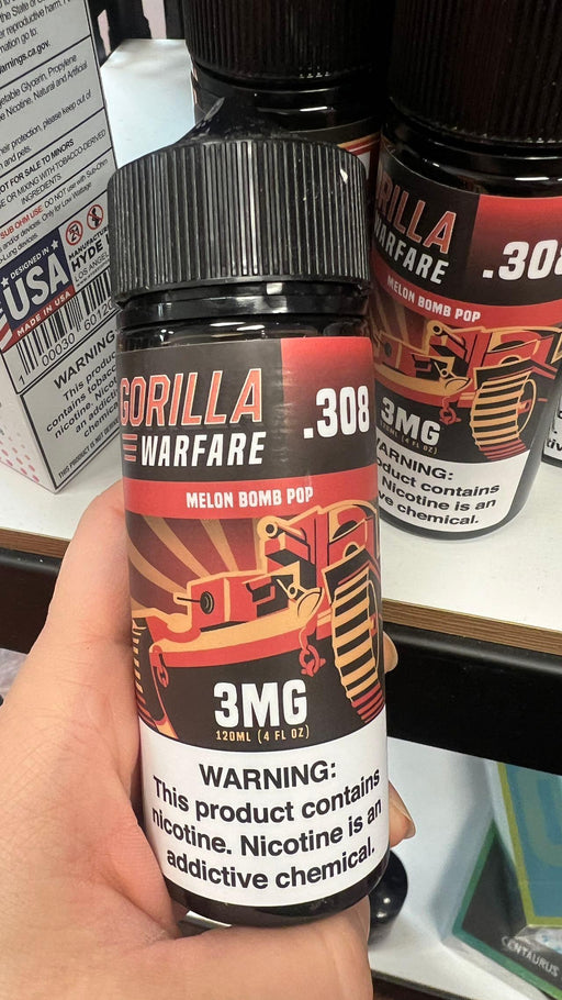 .308 (Melon Bomb Pop) - Gorilla Warfare 120mL - MyVpro