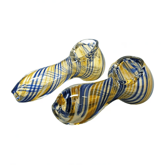 2.5" Twisted Triple Line Art Hand Pipe