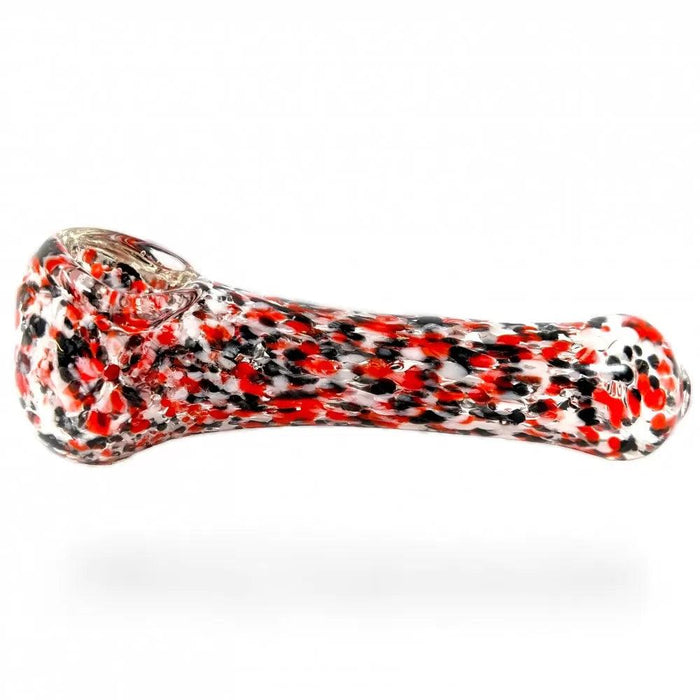 4.5" ColorCraft Frit Art Spoon Hand Pipe