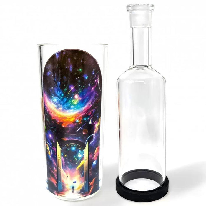 On Point Glass - 8" Galactic Gateway Gravity Water Pipe | Cosmic Design