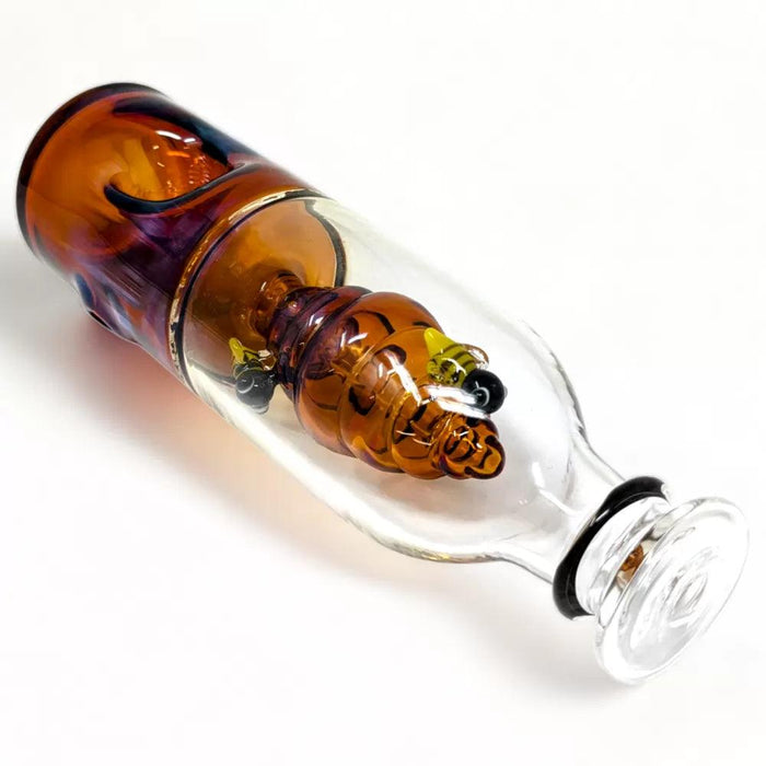 6.5" 2 In 1 "Bizzy Bee Hive" Hand Pipe/Waterpipe