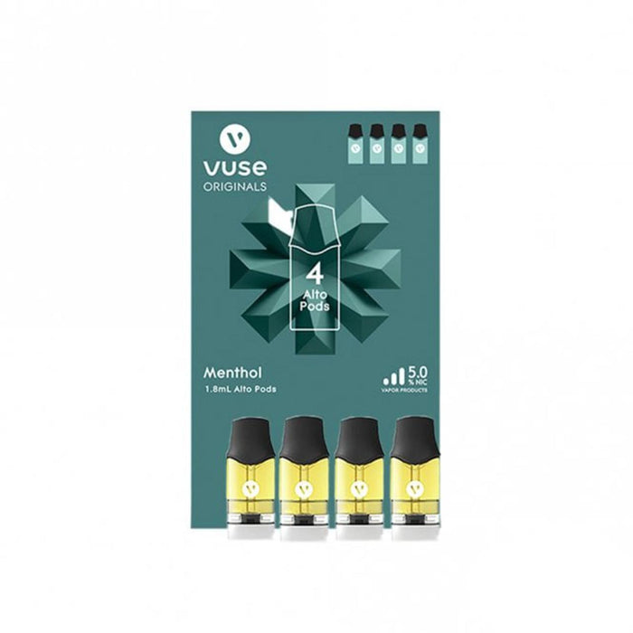 Menthol Vuse Alto 1.8ML Replacement Pods - pack of 4