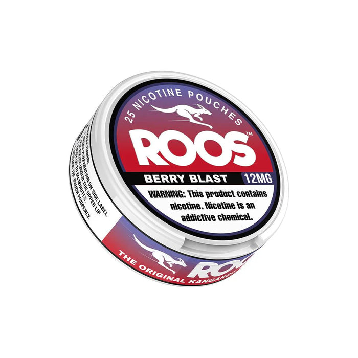 Berry Blast - Roos Nicotine Pouches (25ct Can)