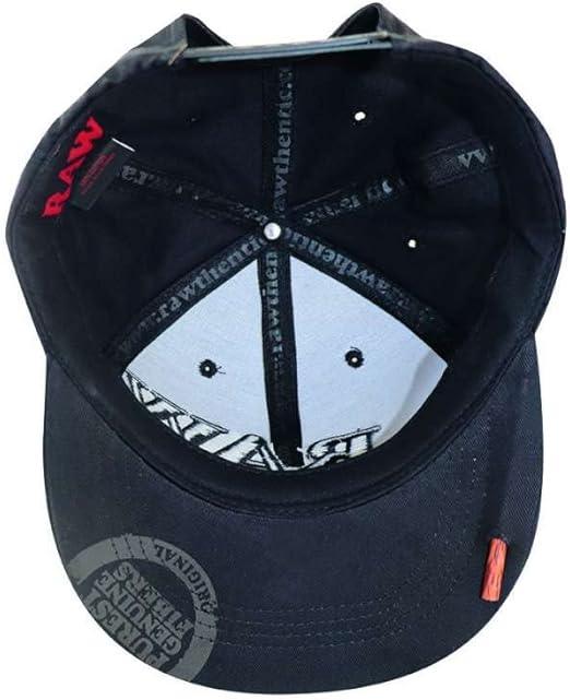 RAW Classic Brim Black On Black Baseball Cap