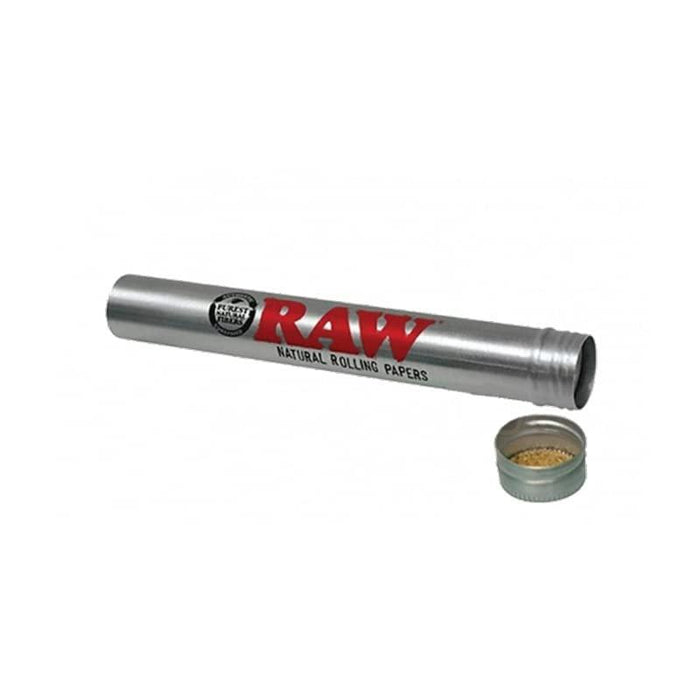 RAW Retro Aluminum Tube With Natural Cork Gasket Lid