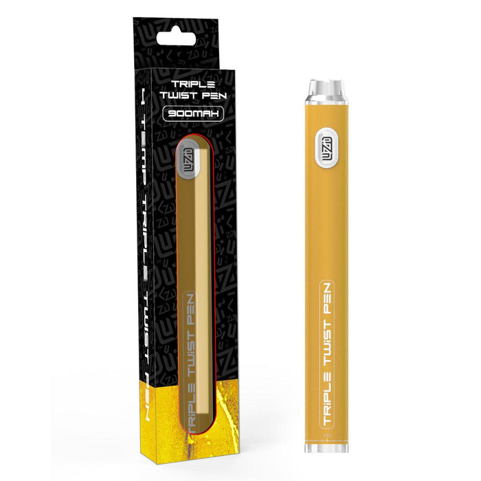 Luzid Triple Twist Pen 900mAh Battery