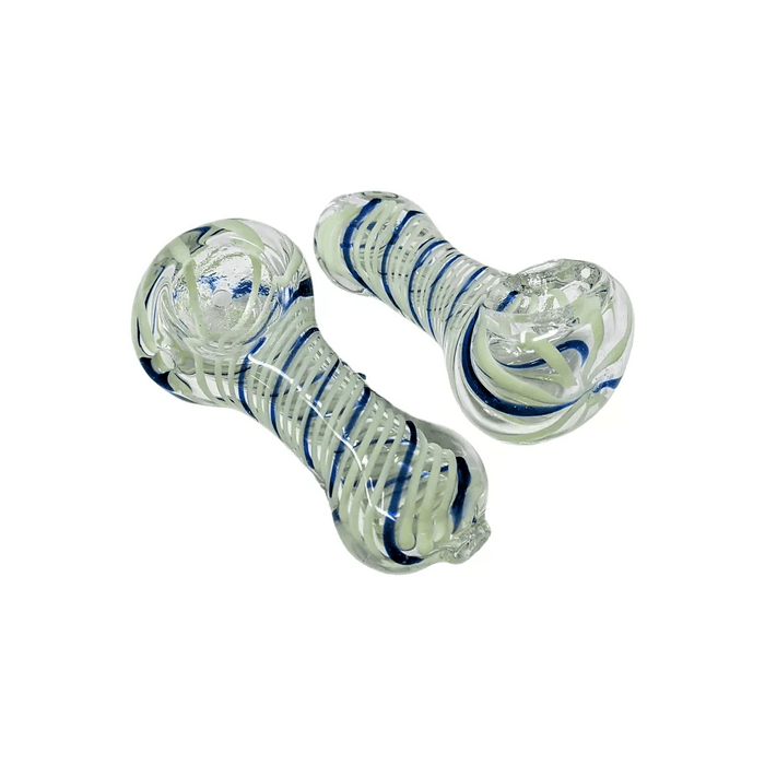 2.5" Swirl Slyme Rod Art Work Hand Pipe