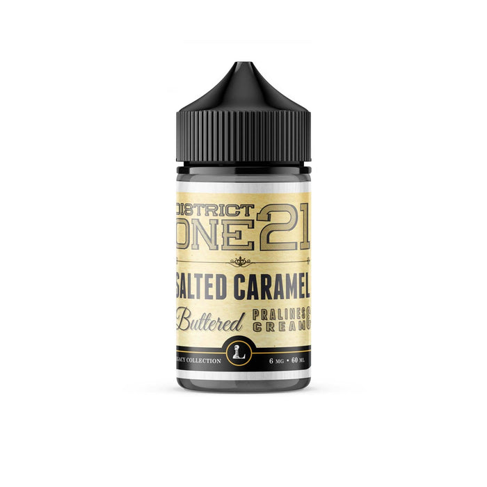 District One 21 (Salted Caramel) - Five Pawns Legacy Collection E-Liquid 60mL