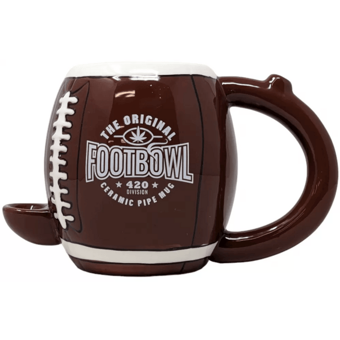 High Point Ceramic American Football Mug Hand Pipe