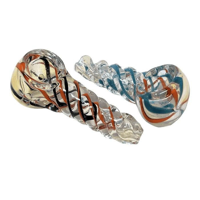 2.5" Twisted Body Inside Out Art Hand Pipe