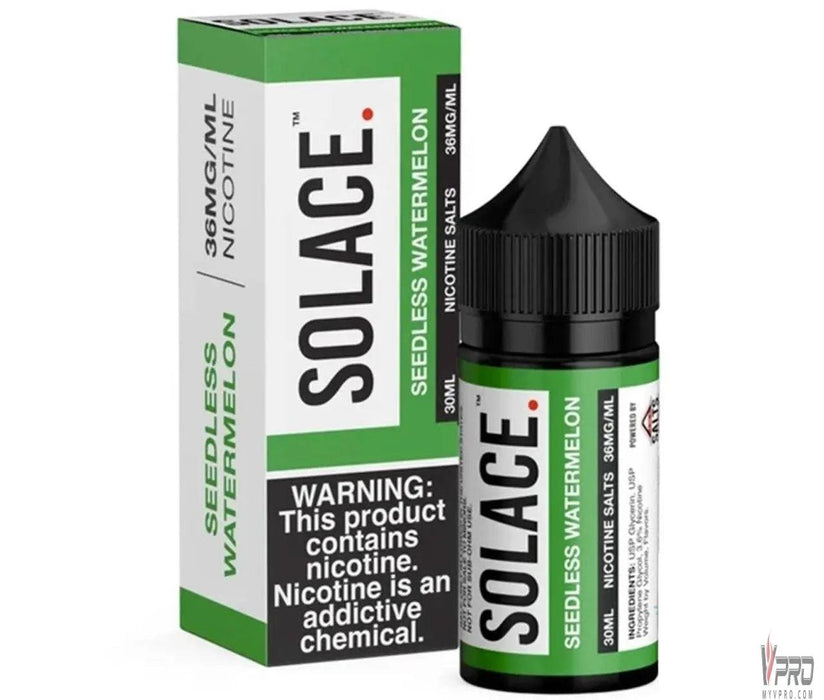 Solace Salts Vapor Salt Nicotine E-Liquid 30mL (36mg/ 48mg Totally 18 Flavors) Solace E-Liquids