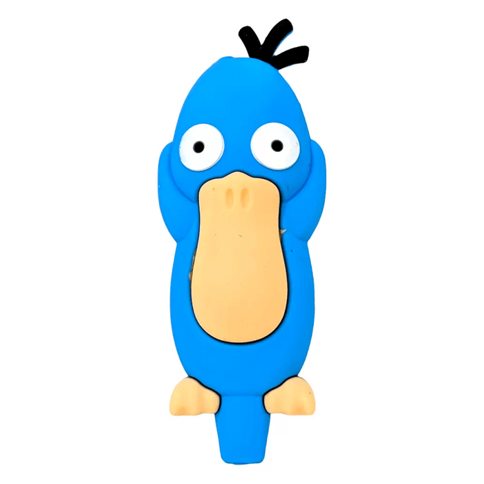 Blue Duck Silicone Hand Pipe – Fun Character Series