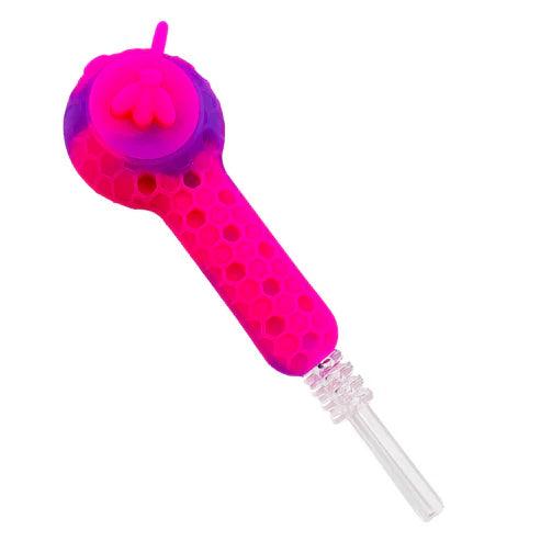 Stratus 2 In 1 Silicone Pipe For Dry & Wax - Fun Halloween Gift