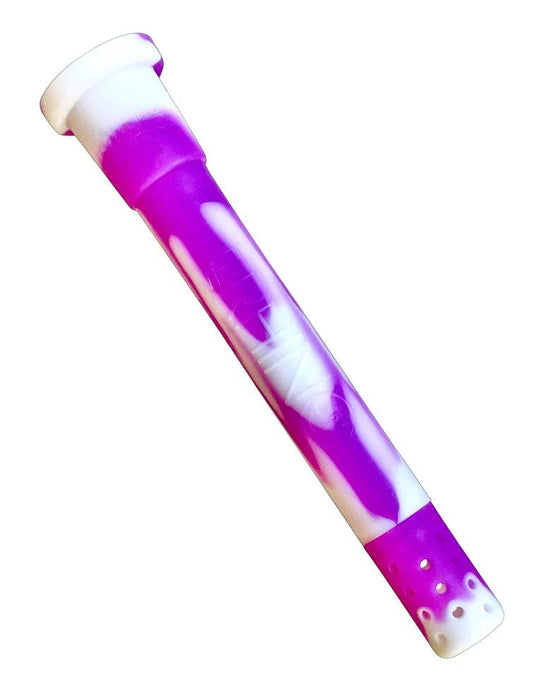 White Rhino Silicone Adjustable Glow In The Dark Downstem