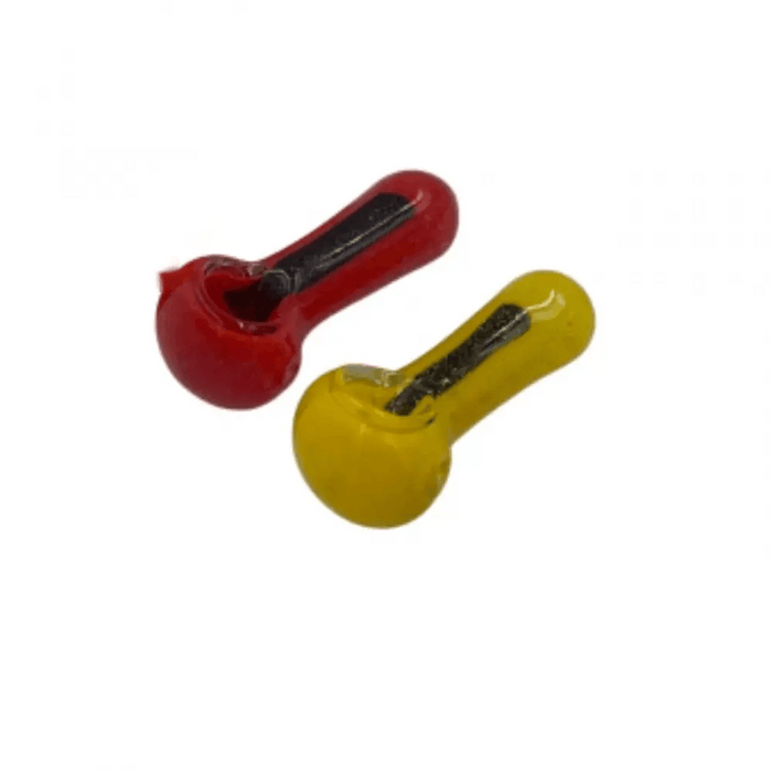 2.5" Frit & Dicro Art Hand Pipe -Pack of 2