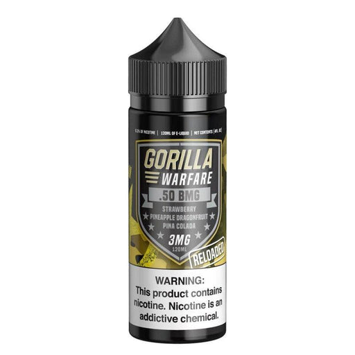 .50 BMG (Strawberry Mango Pina Colada) - Gorilla Warfare 120mL - MyVpro