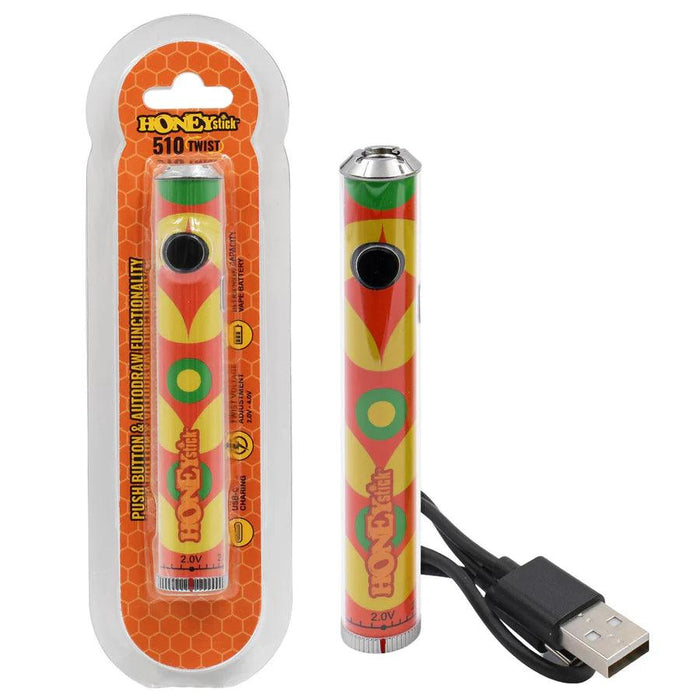 Honey Stick Twist 510 Vape Pen Battery - MyVpro