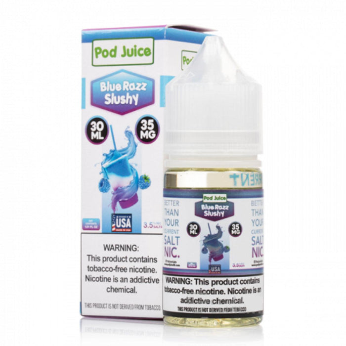 Blue Razz Slushy - POD Juice Salt 30mL