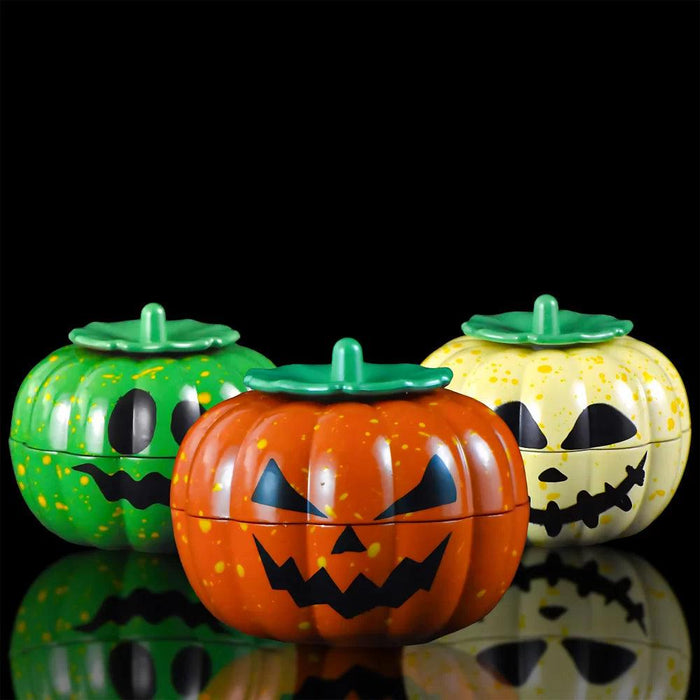 55mm 3-Parts Pumpkin Herb Grinder