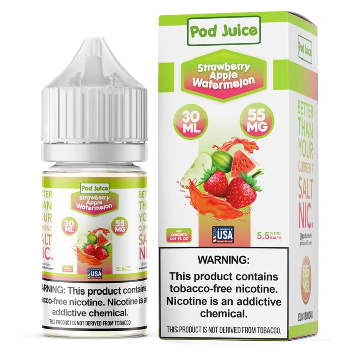 Strawberry Apple Watermelon - POD Juice Salt 30mL