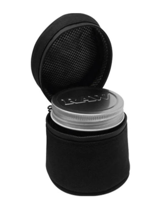 RAW Smell Proof Cozy & Jar With Zipper Bag & Lock