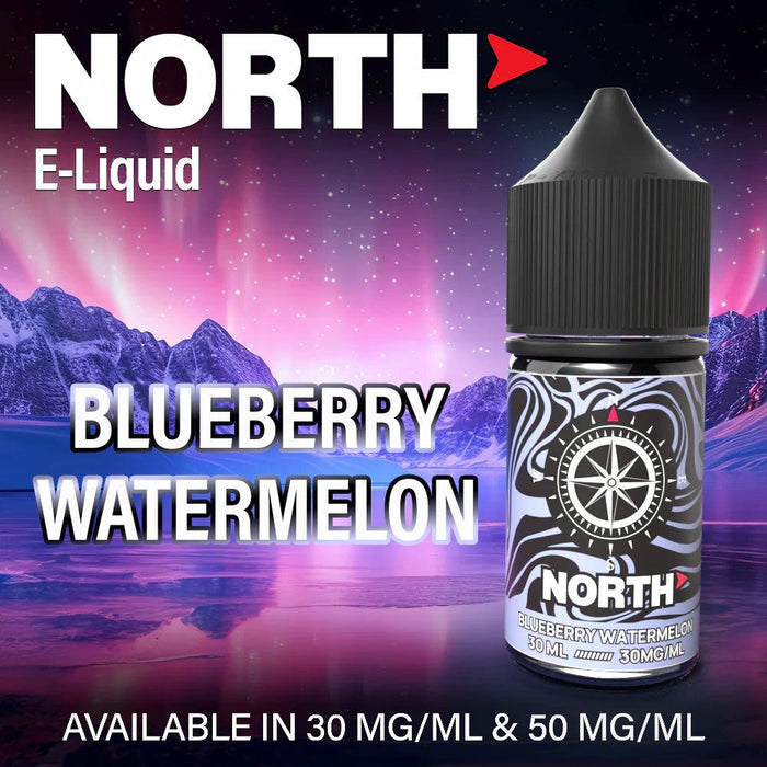 Blueberry Watermelon - North Salt E-Liquid 30mL