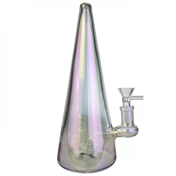 9" ElectroP Cone Showerhead Perc BangerH Waterpipe 14F