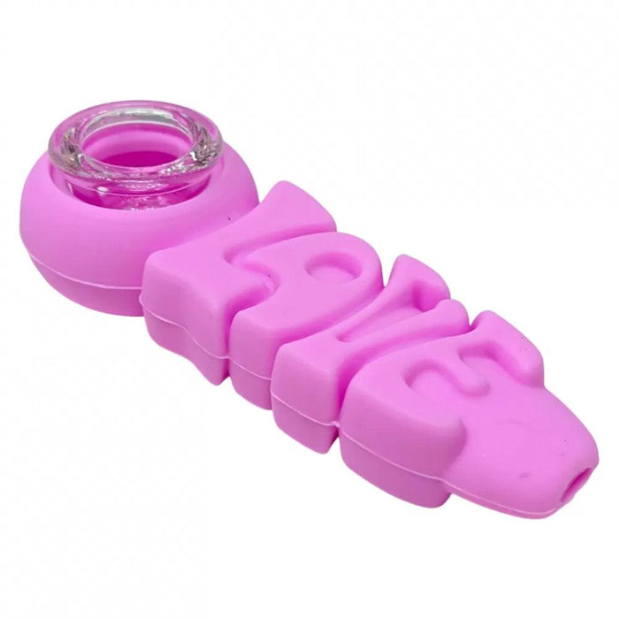 LOVE Silicone Hand Pipe - Durable & Fun