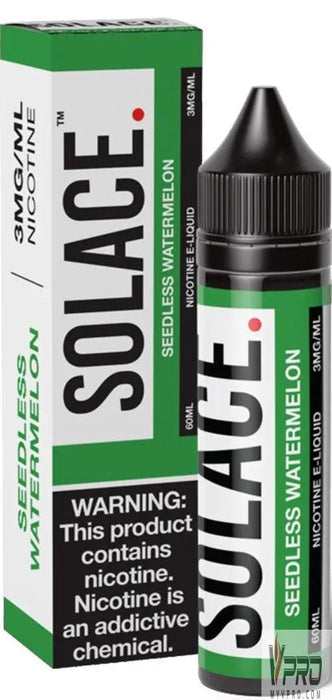 Solace Vapor E-Liquid 60mL (3mg/ 6mg Totally 18 Flavors) Solace E-Liquids