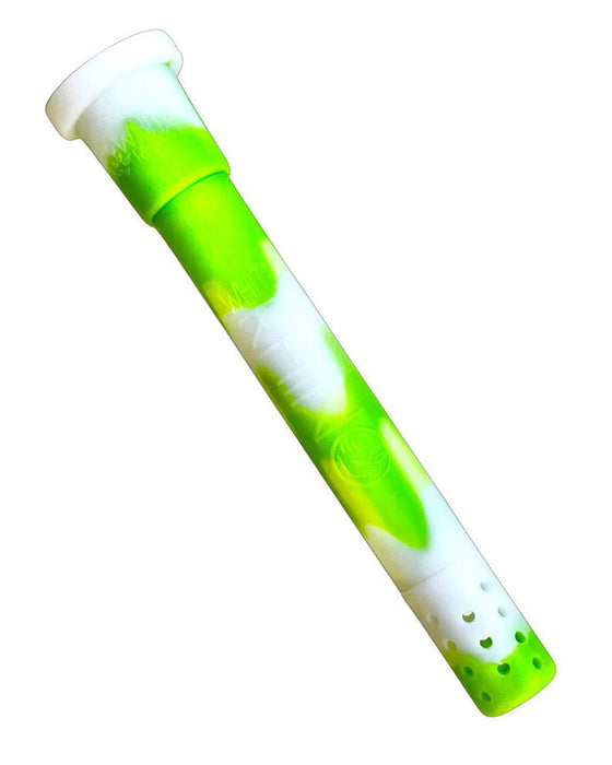 White Rhino Silicone Adjustable Glow In The Dark Downstem