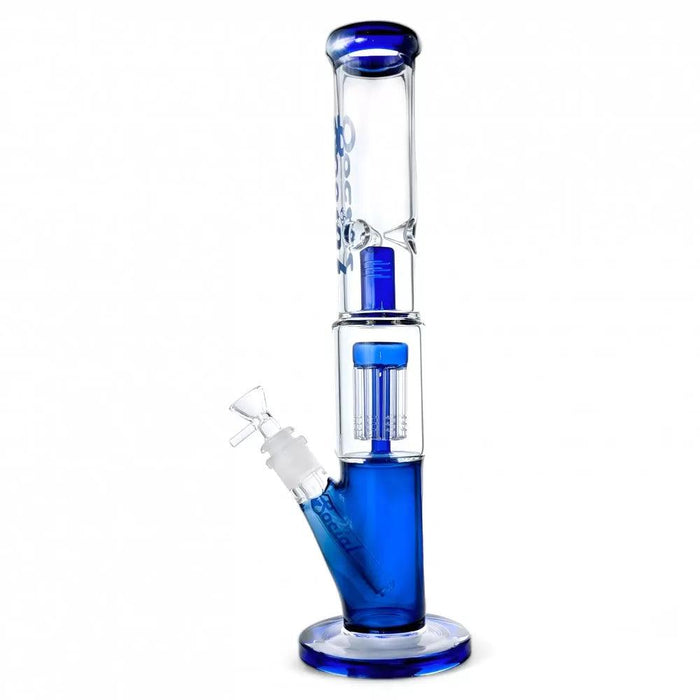 Social Glass - 15" Tree Perc Cylindrical Water Pipe | Inhale Nature's Essence